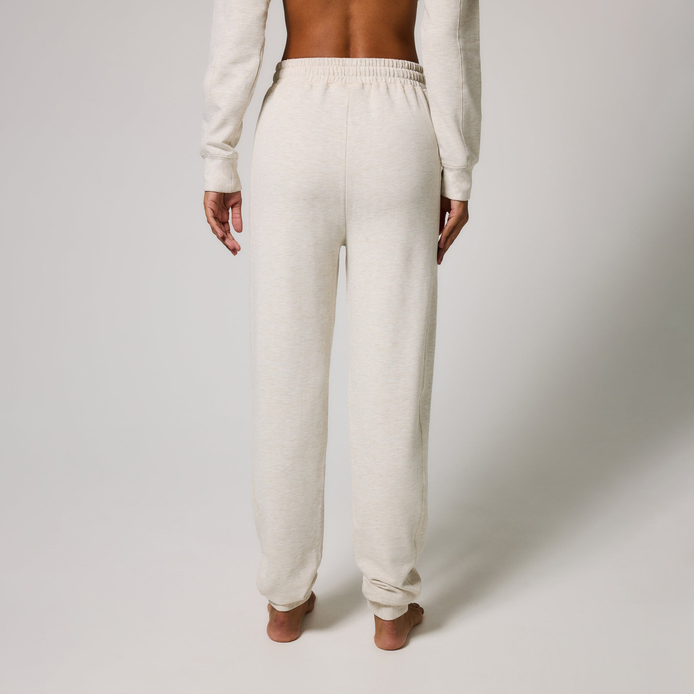 Luxe Lounge Jogger - Vanilla Marl