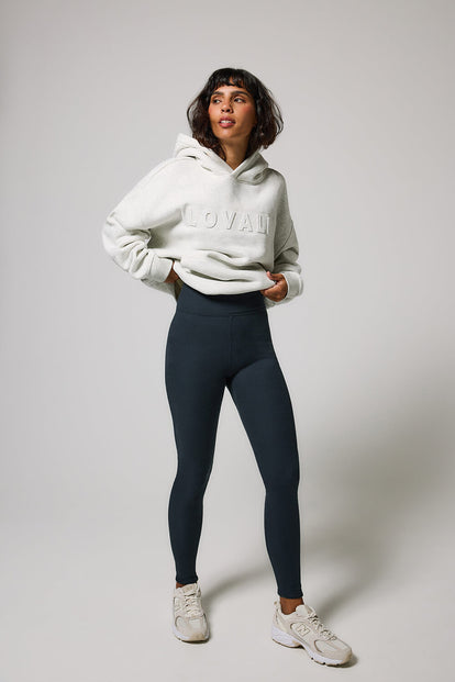 Curve Extreme Fleece Lined Leggings - Vintage Navy