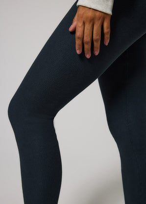 Extreme Fleece Lined Leggings - Vintage Navy
