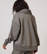 Curve ALL SZN Organic Oversized 1/4 Zip Sweatshirt - Slate Green
