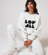 Curve ALL SZN Organic Oversized Sweatshirt Style 1 - Light Grey Marl