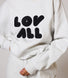 Curve ALL SZN Organic Oversized Sweatshirt Style 1 - Light Grey Marl