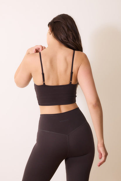 24/7 Revitalise Sports Bra - Black Coffee