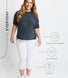 Maternity Everyday Cropped Leggings - White