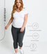 Maternity Everyday Cropped Leggings - Dark Grey Marl