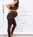 Ultimate Seamless Maternity Leggings - Chocolate Brown