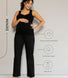 Maternity Straight Jeans - Black