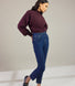 Slim Fit Mom Jeans - Dark Blue