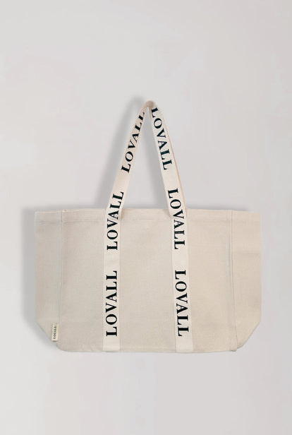 Lovall Recycled Tote Bag - Ecru/Beige