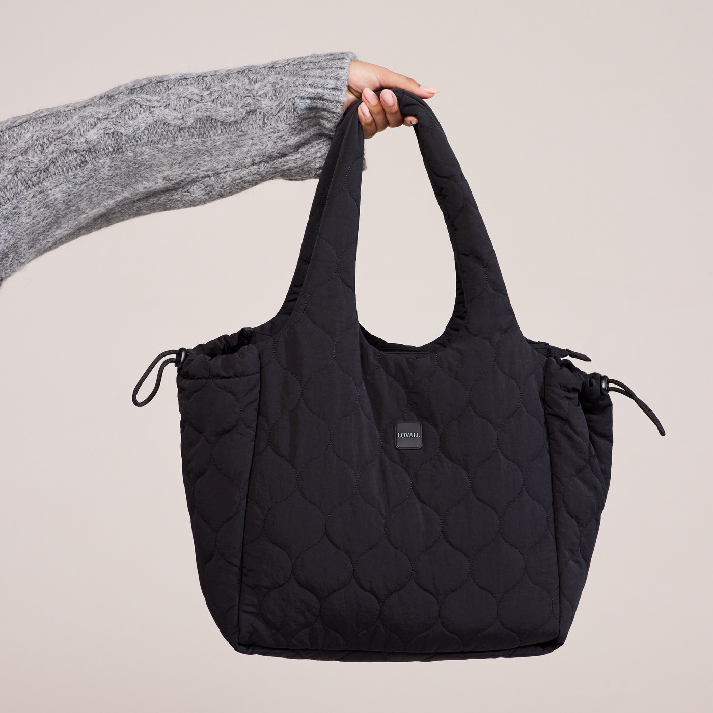 Quilted Bag - Black