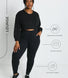 Curve Recharge High Waisted Joggers - Black