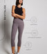 Revitalise Cropped High Waisted Leggings - Mauve