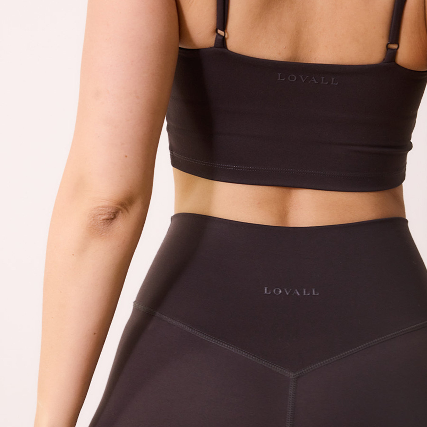 24/7 Revitalise 7/8 High Waisted Leggings - Black Coffee