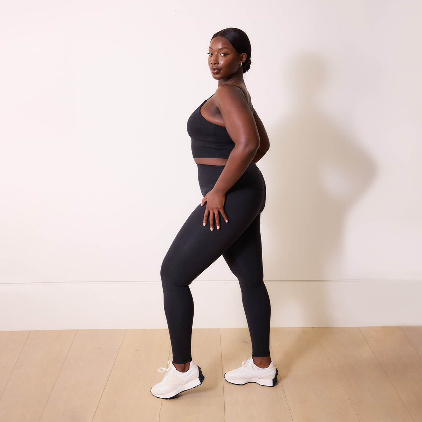 Curve 24/7 Revitalise High Waisted Leggings - Midnight Black