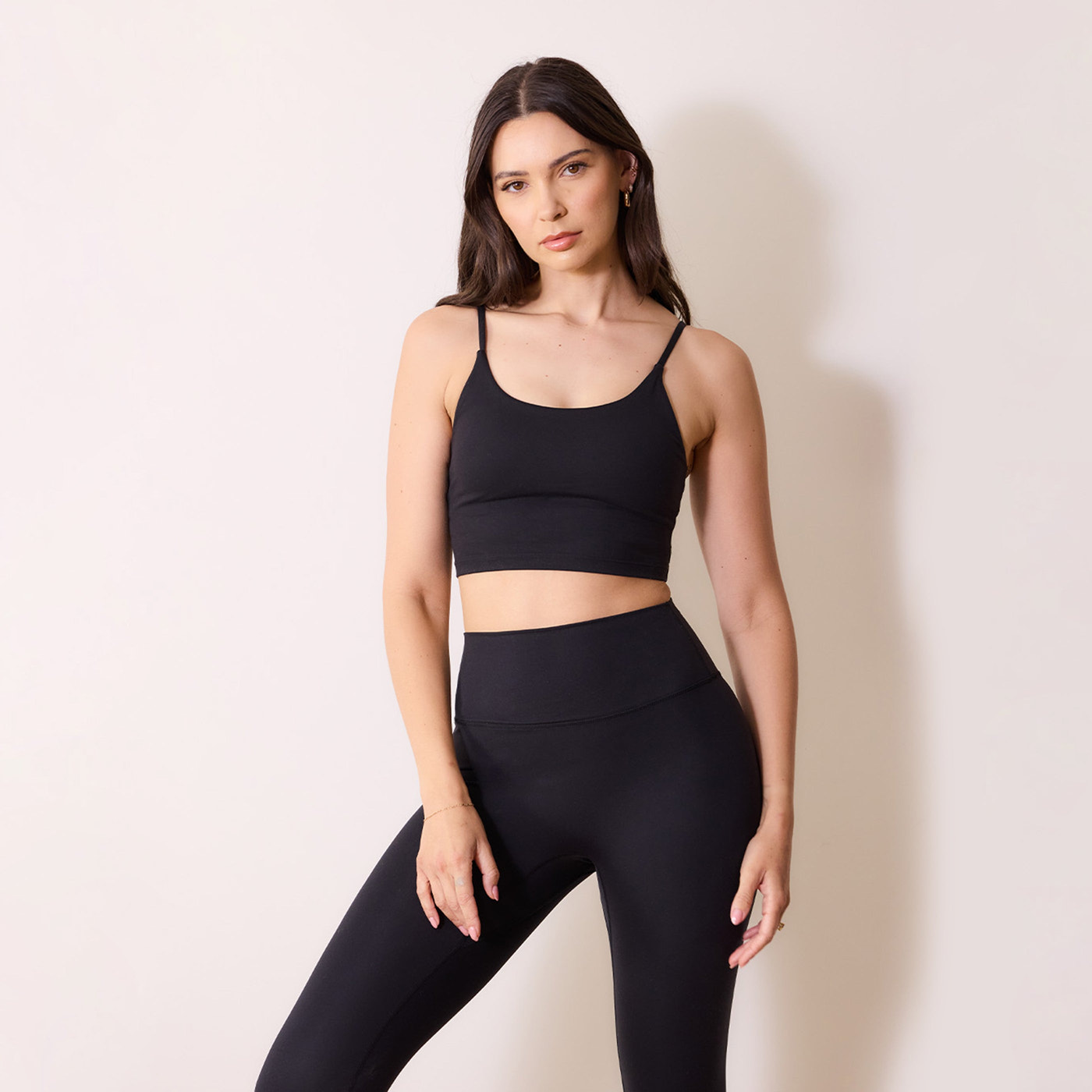 24/7 Revitalise 7/8 High Waisted Leggings - Midnight Black