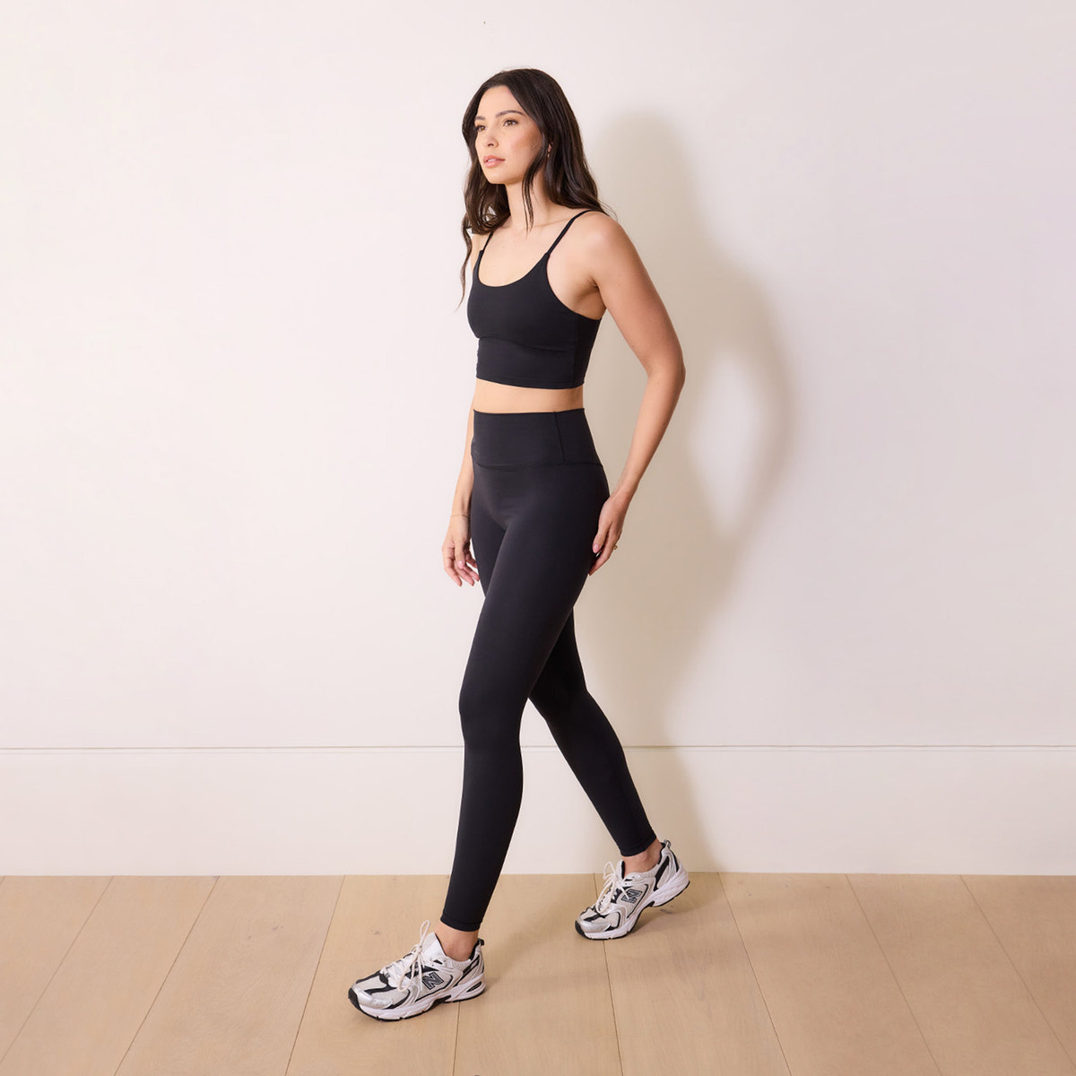 24/7 Revitalise High Waisted Leggings - Midnight Black