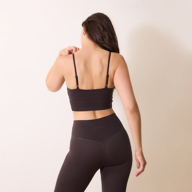 24/7 Revitalise Sports Bra - Black Coffee