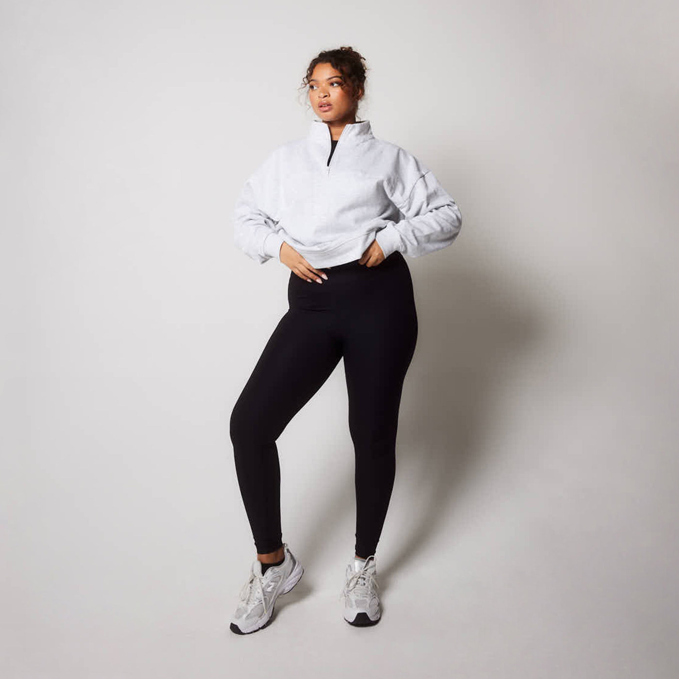 Ribbed Leggings - Black