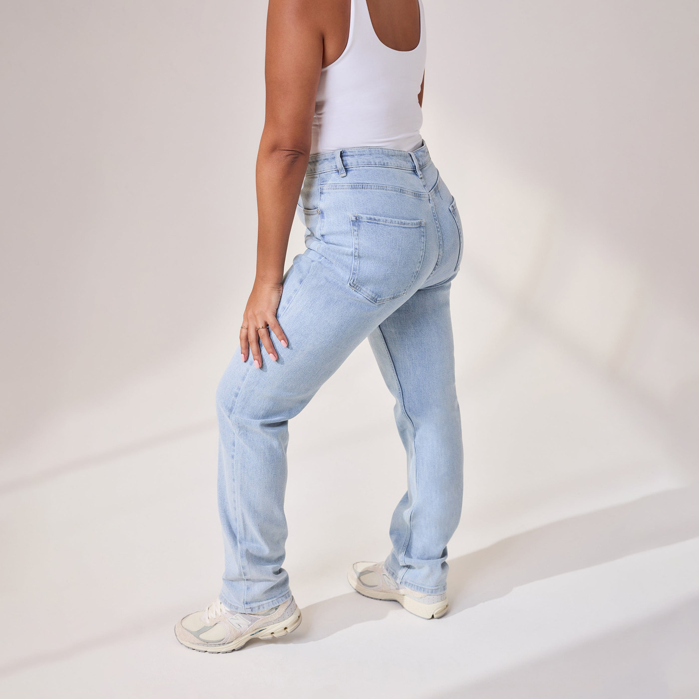 Straight Jeans - Light Bleach