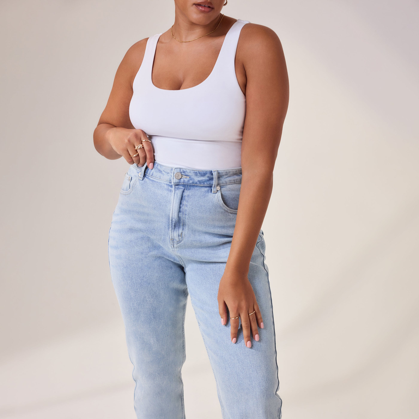 Straight Jeans - Light Bleach