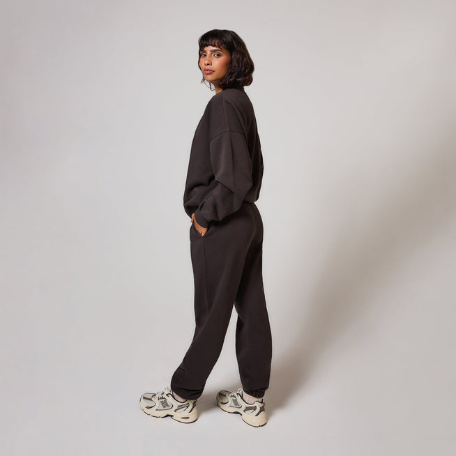 ALL SZN Organic Cuffed Jogger - Black Coffee