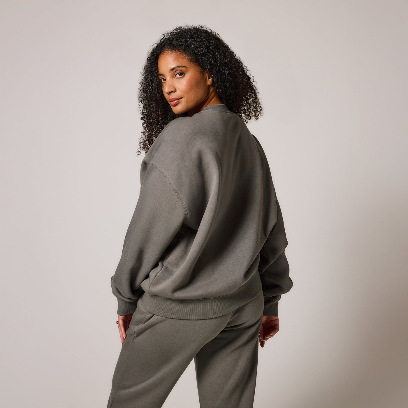 ALL SZN Organic Oversized Sweatshirt Style 2 - Slate Green