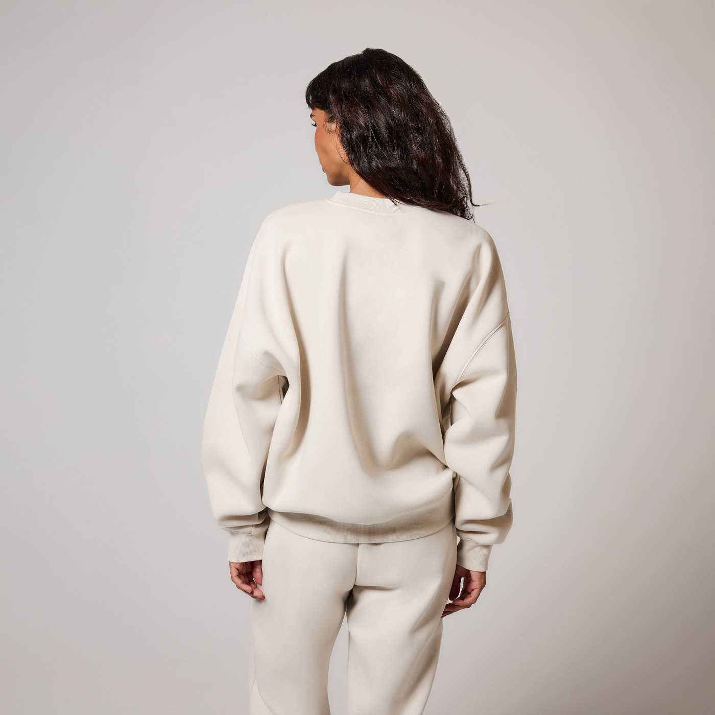 ALL SZN Organic Oversized Sweatshirt Style 1 - Ecru