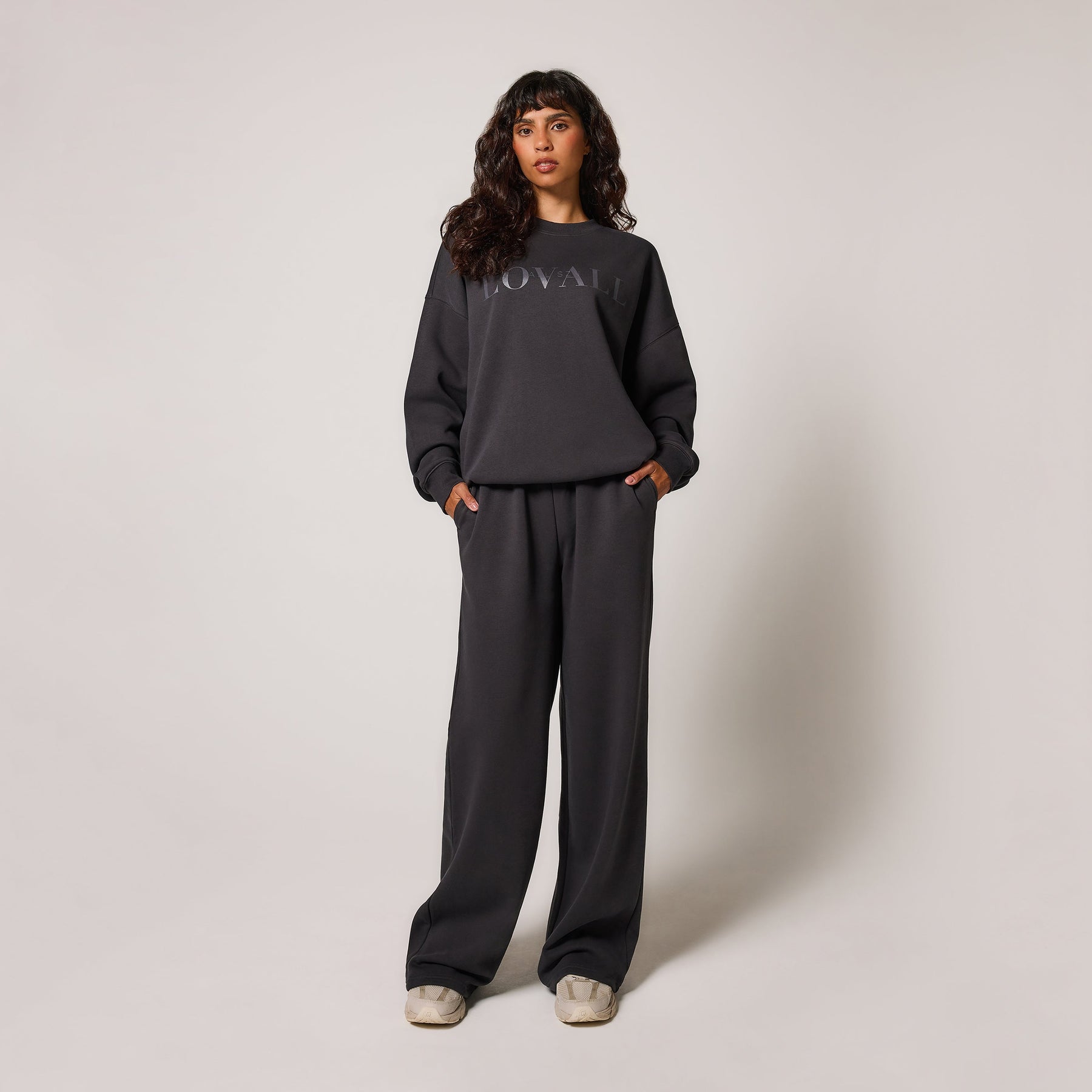 ALL SZN Organic Oversized Sweatshirt Style 4 - Shadow