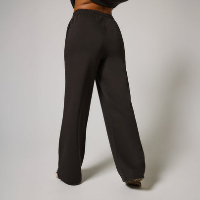 ALL SZN Organic Wide Leg Jogger - Black Coffee