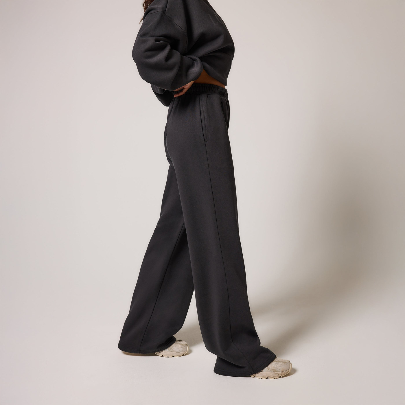 ALL SZN Organic Wide Leg Jogger - Shadow