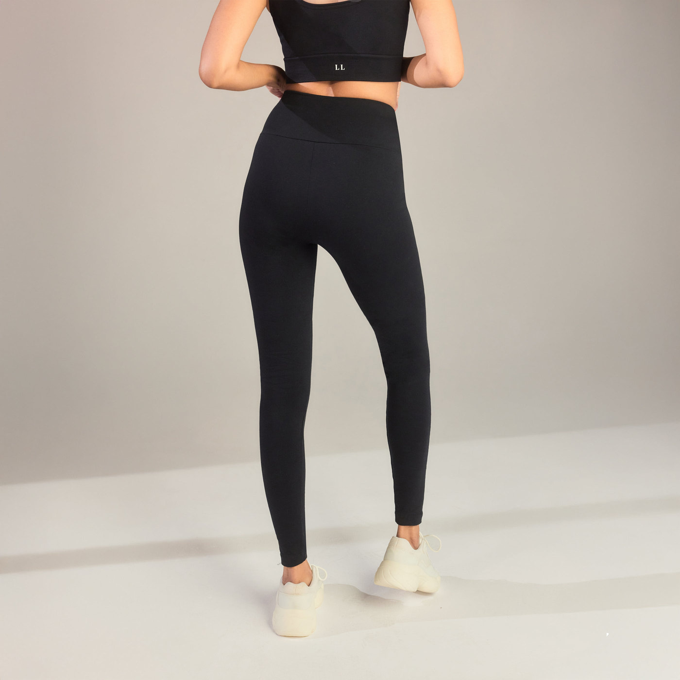 Everyday High Waisted Leggings - Black