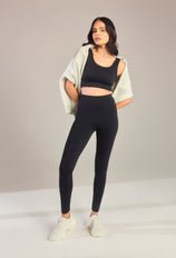 Everyday High Waisted Leggings - Black