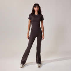 Ultimate Everyday Flare Leggings - Black Coffee