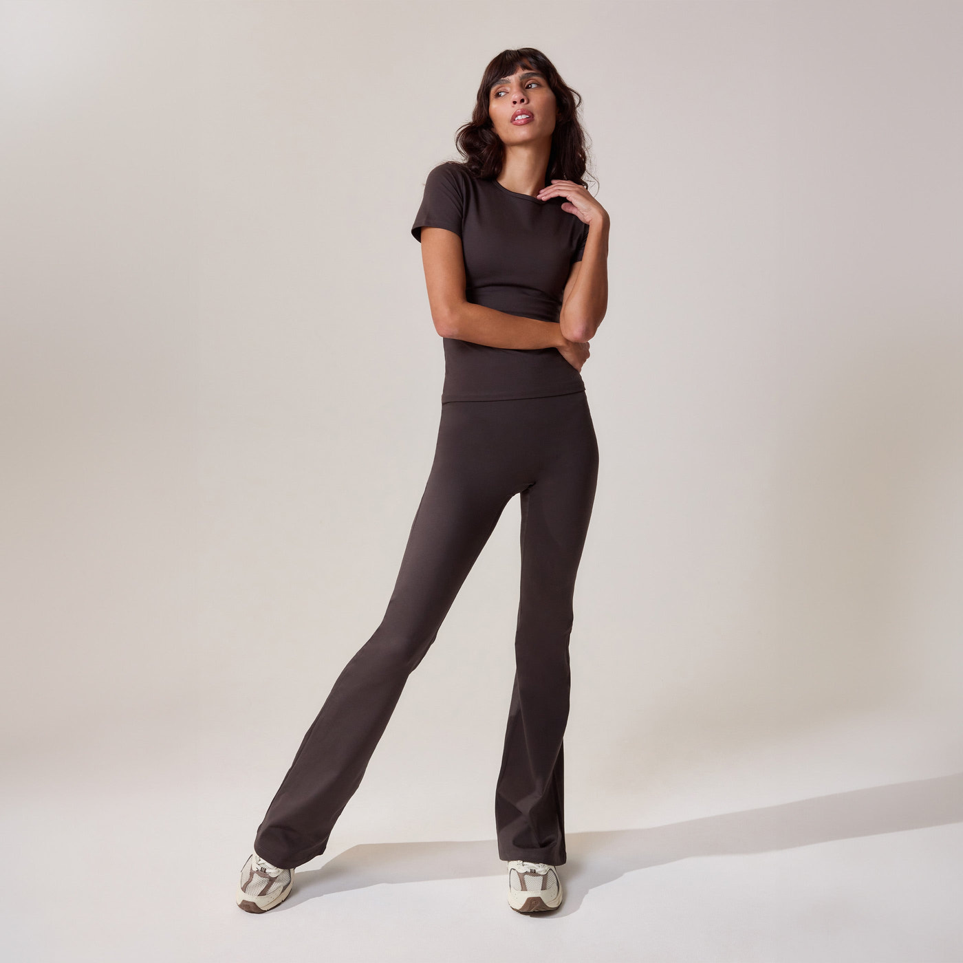 Ultimate Everyday Flare Leggings - Black Coffee