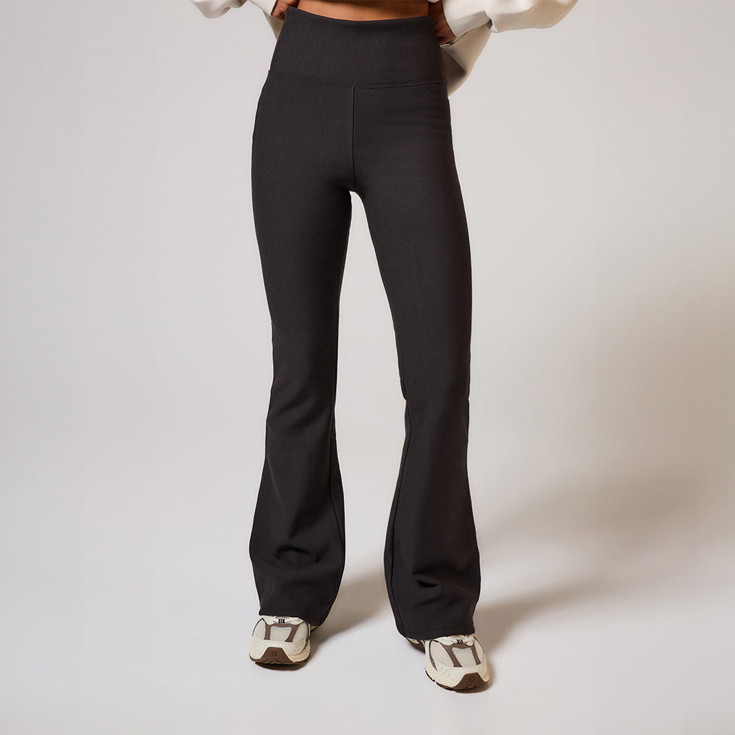 Winter Flare Leggings - Black Coffee