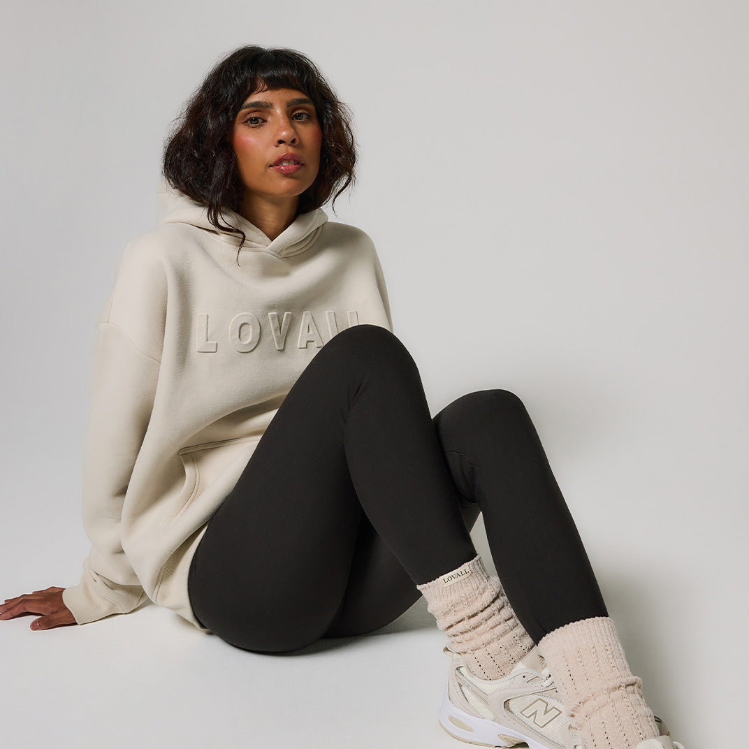Winter Everyday High Waisted Leggings - Black Coffee