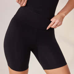 Lightweight Everyday 6 Inch Cycling Shorts - Black