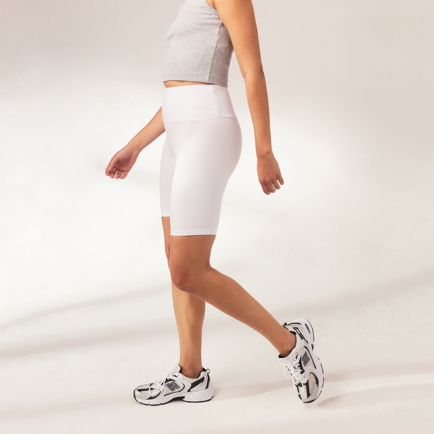 Lightweight Everyday Cycling Shorts - White