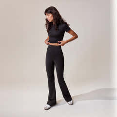 Ultimate Everyday Flare Leggings - Black