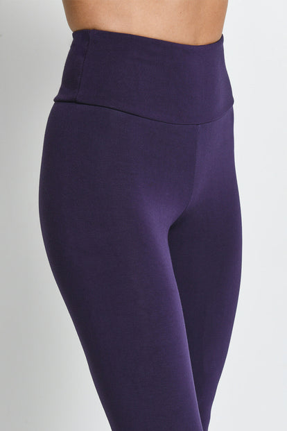 Curve Lightweight Everyday High Waisted Leggings - Acai Purple