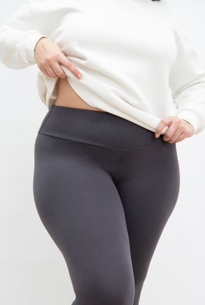 Everyday High Waisted Leggings - Odyssey Grey