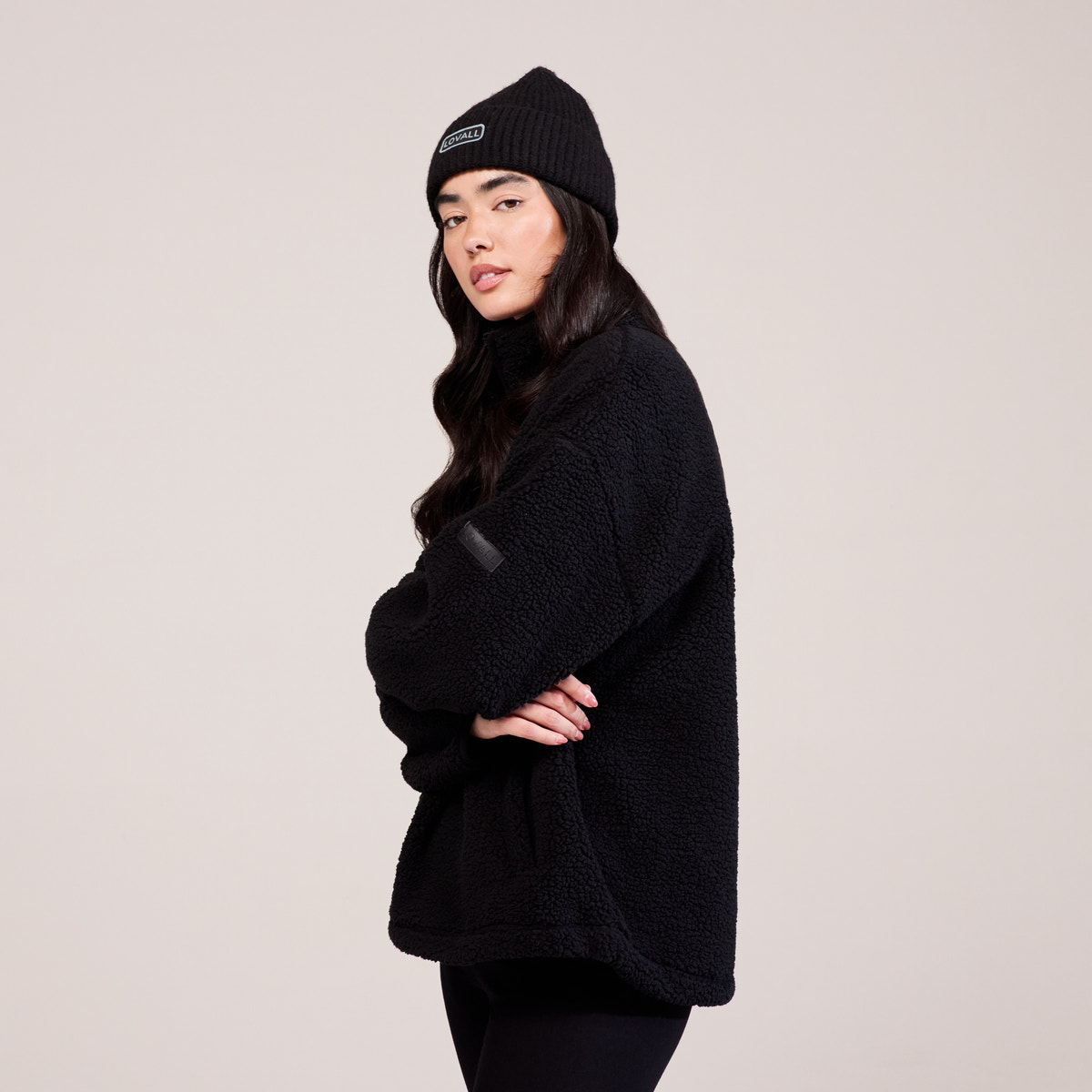 Knitted Hat - Black