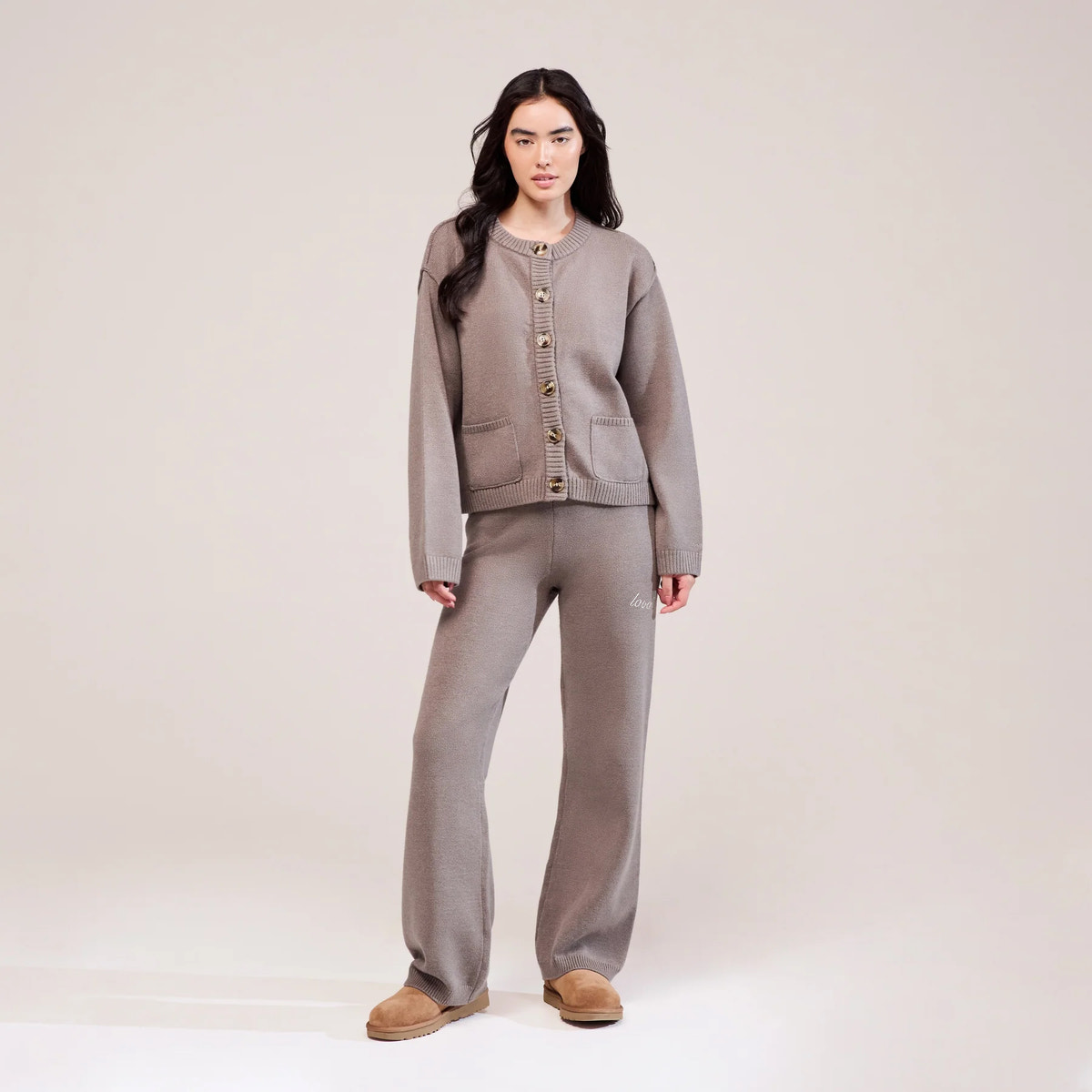 Soft Knit Cardigan - Mocha