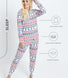 Soft Touch Pyjama Set - White Christmas Print