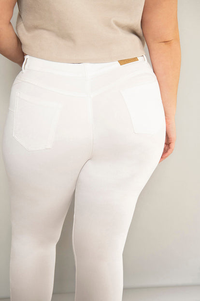 Curve Ultimate Ankle Grazer Jeggings - White