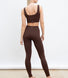 Ultimate High Waisted Seamless Leggings - Chocolate Brown