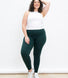 Curve Everyday High Waisted Leggings - Forest Green