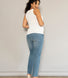 Maternity Straight Jeans - Mid Blue