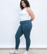 Curve Everyday High Waisted Leggings - Petrol Blue