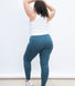 Curve Everyday High Waisted Leggings - Petrol Blue